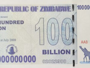One Hundred Billion Zimbabwe